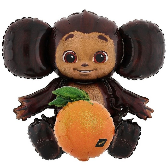 Шар фольгированный 23 Шар фольгированный 23" «Чебурашка», фигура