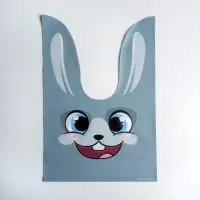 Мешок подарочный &laquo;Зайчик&raquo;, 21 х 16.5 см