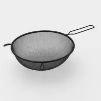 Сито с ручкой "Нуар" d=24 см, размер 38x24 см