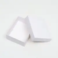 Коробка подарочная складная, упаковка, белая, 16.5&times;12.5&times;5.2 см