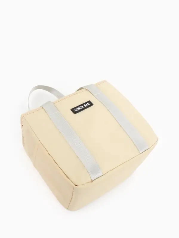 Термосумка на молнии, 6.4 л, цвет бежевый