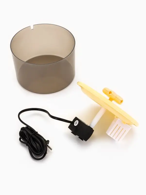 Фонтан для животных с миской, 34&times;17.5&times;11.5 см, бежевый