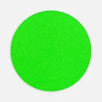Наклейка тканевая Lunga Round, M, зеленый неон