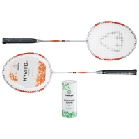 Набор для бадминтона TORRES Hybrid: 2 ракетки, 3 волана