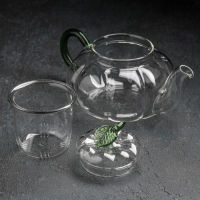 Чайник заварочный со стеклянным ситом &laquo;Грин&raquo;, 700 мл