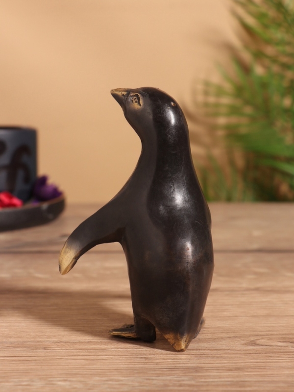 Сувенир бронза "Пингвин" 9х8х12 см