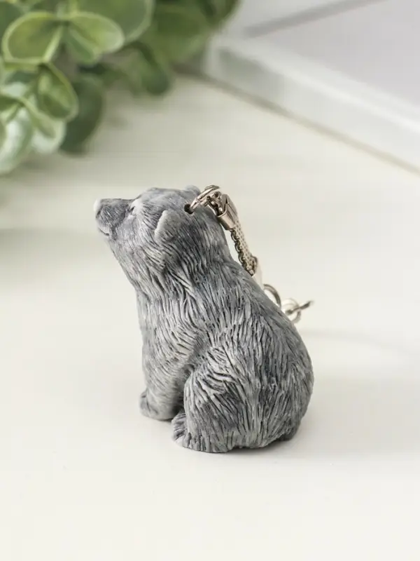Брелок "Медвежонок сидит" 4,5 см