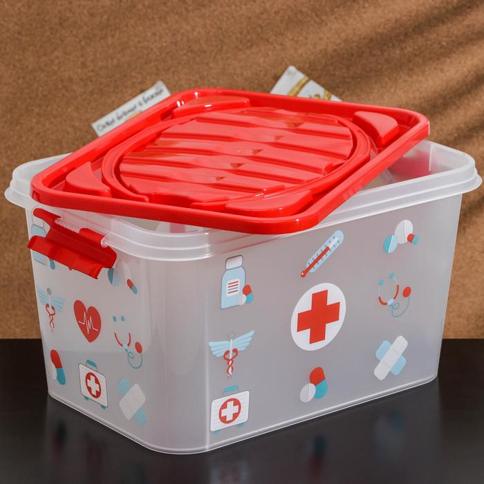 Аптечка «Доктор+», 15 л, прямоугольная Аптечка «Доктор+», 15 л, прямоугольная