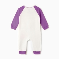 Комбинезон детский, цвет фиолетовый, рост 62 см Комбинезон детский, цвет фиолетовый, рост 62 см