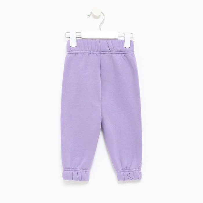 Костюм детский с начёсом (джемпер, брюки) KAFTAN "Basic line" р.38 (146-152), лиловый