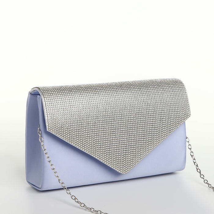 Сумка-клатч на магните, цвет голубой Сумка-клатч на магните, цвет голубой