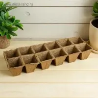 Торфяная кассета, 12 ячеек 50 мл, 5 &times; 5 см