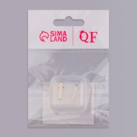 Корректор-фиксатор для вросшего ногтя, размер M, в пластиковом футляре, цвет серебристый Корректор-фиксатор для вросшего ногтя, размер M, в пластиковом футляре, цвет серебристый