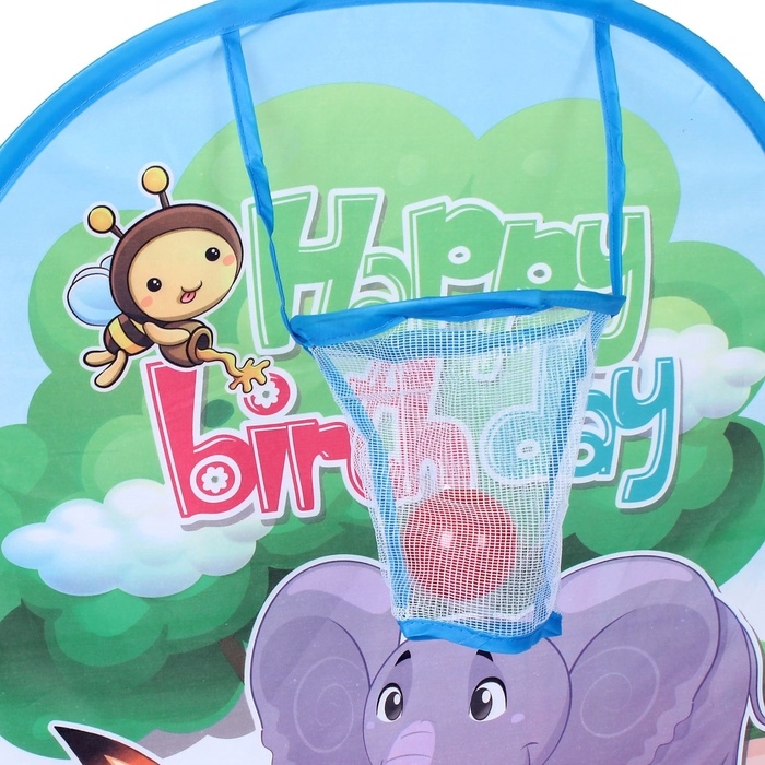 Палатка детская игровая - сухой бассейн для шариков &laquo;Зверята&raquo; без шаров