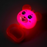 Ёжка &laquo;Мишка&raquo; световой, цвета МИКС