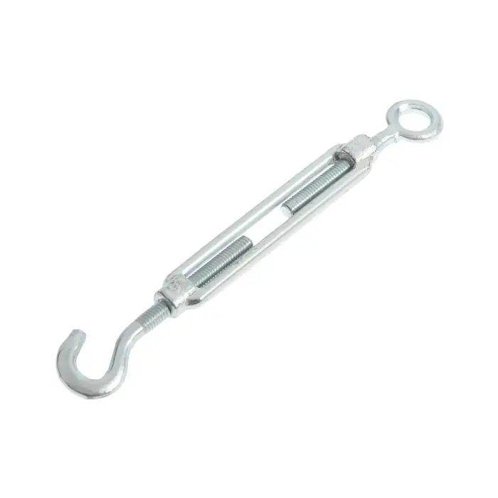 Талреп крюк-кольцо ТУНДРА krep, DIN1480, М6, оцинкованный 1 шт.