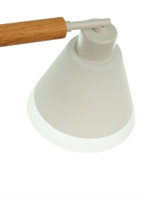 Люстра "Вудли" 3хЕ27 40Вт белый 60х16х29 см