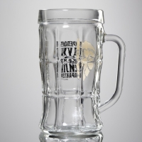 Кружка стеклянная пивная &laquo;Сила характера&raquo;, 500мл