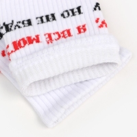Носки женские &laquo;Я все могу, но не буду&raquo;, цвет белый, размер 38-40