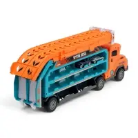 Автоград Автовоз с большой горкой и 10 машинками