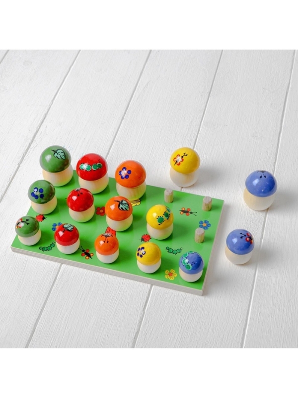 Счётный материал &laquo;Грибочки на полянке&raquo;, 15 шт.