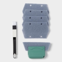 Щётки для оконных рам и труднодоступных мест, 5 сменных насадок, 13,5&times;8,2 см