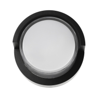 Светильник фасадный &laquo;Сити&raquo;, FSD-047, 10 Вт, 4000К, круг, IP65, 220 В, пластик, черный