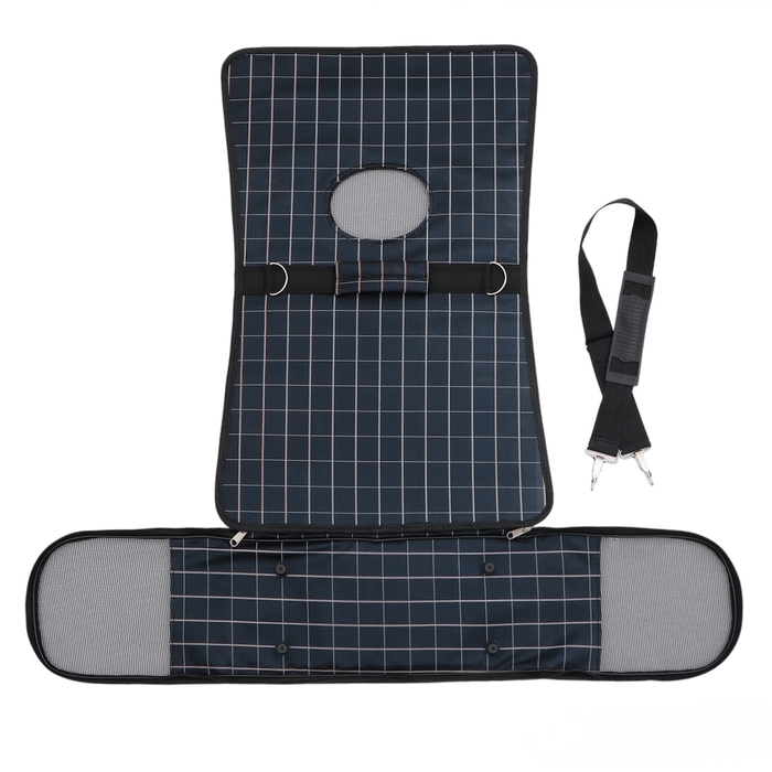 Сумка-переноска каркасная "Клетка", размер M,  43 х 21 х 26 см, чёрная