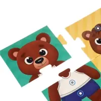 Dress up velcro puzzle 4 in 1