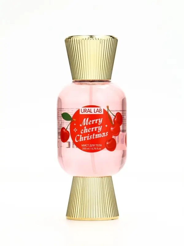 Мист парфюмированный для тела, аромат: рождественская вишня, 200 мл, URAL LAB