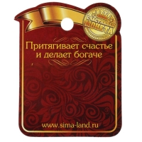 Монета сувенир &laquo;Богатство, достаток и удача&raquo;, d=2,5 см.