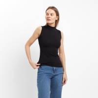 Майка женская, цвет чёрный, размер 44 (M) Майка женская, цвет чёрный, размер 44 (M)