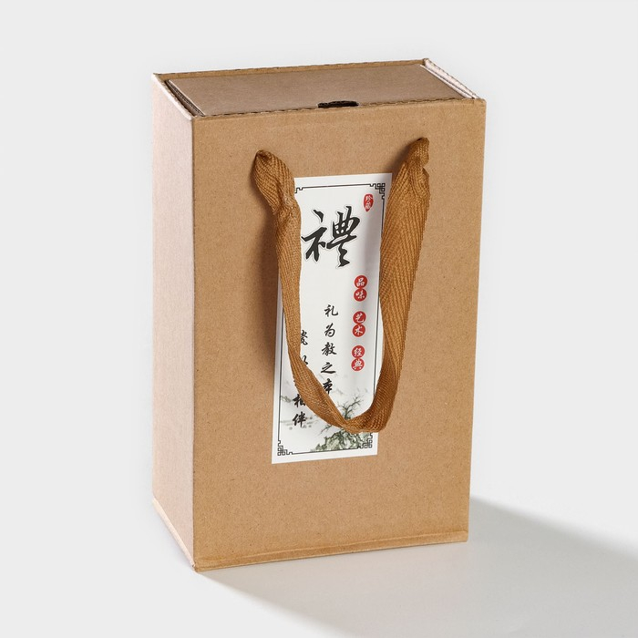 Набор для чайной церемонии керамический &laquo;Утро&raquo;, 5 предметов: 4 пиалы 50 мл, чайник 200 мл