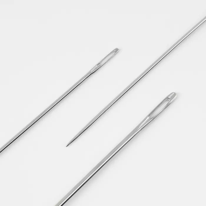 Иглы швейные для мягких игрушек, d=1.83/1.2/1.15 мм, 8.9-17.5 см, 3 шт.