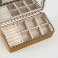 Шкатулка кожзам для украшений "Марокканская плитка" пробка 10х18х6 см Шкатулка кожзам для украшений "Марокканская плитка" пробка 10х18х6 см