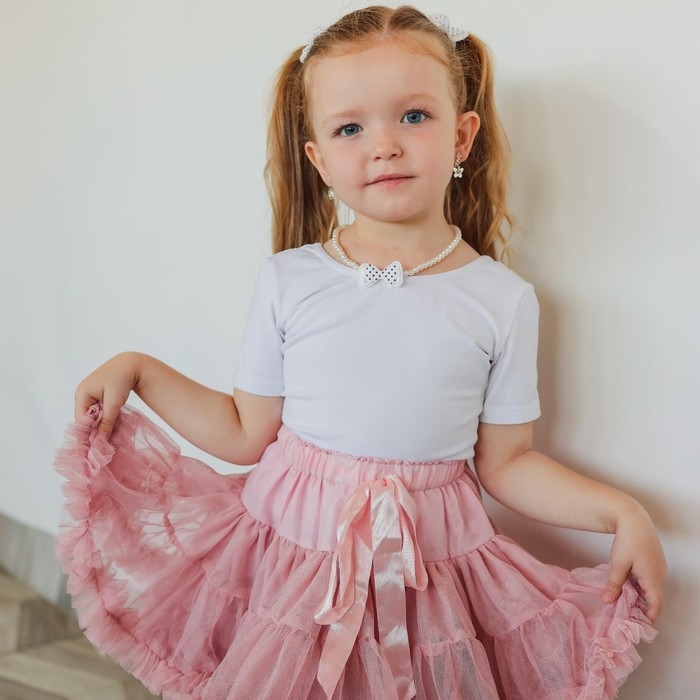 Комплект детский &laquo;Выбражулька&raquo; 6 предметов, бантик, цвет белый