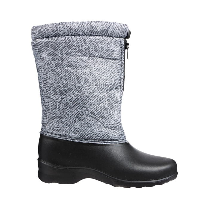 Сапоги женские комбинированные с фиксатором, демисезон, с цветным рисунком, до -15&deg;, С-35.354, размер 37