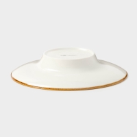 Тарелка керамическая для пасты Magistro &laquo;Церера&raquo;, 160 мл, d=21 см, цвет белый