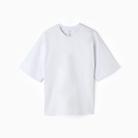 Футболка женская MINAKU OVERSIZE FIT: цвет белый, р-р 48 Футболка женская MINAKU OVERSIZE FIT: цвет белый, р-р 48