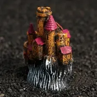 Декор для аквариума "Замок", 9 х 6 х 11 см