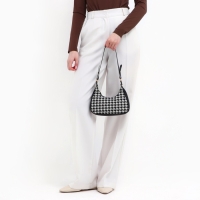 Сумка женская текстильная, 20х23х5.5 см, лапки Сумка женская текстильная, 20х23х5.5 см, лапки