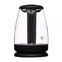 Чайник HYK-G1001 1.7л. 2200Вт черный