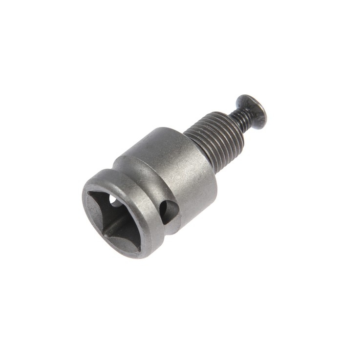 Адаптер для гайковерта ТУНДРА, CrV, с квадрата 1/2 Адаптер для гайковерта ТУНДРА, CrV, с квадрата 1/2" на резьбу 1/2", длина 35 мм