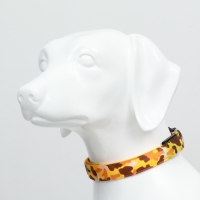 Ошейник с подсветкой Милитари 3 режима свечения размер L, ОШ 48-60 х 2,5 см жёлтый Ошейник с подсветкой Милитари 3 режима свечения размер L, ОШ 48-60 х 2,5 см жёлтый