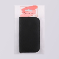 Набор маникюрный, 10 предметов, в футляре, цвет тёмно-серый Набор маникюрный, 10 предметов, в футляре, цвет тёмно-серый