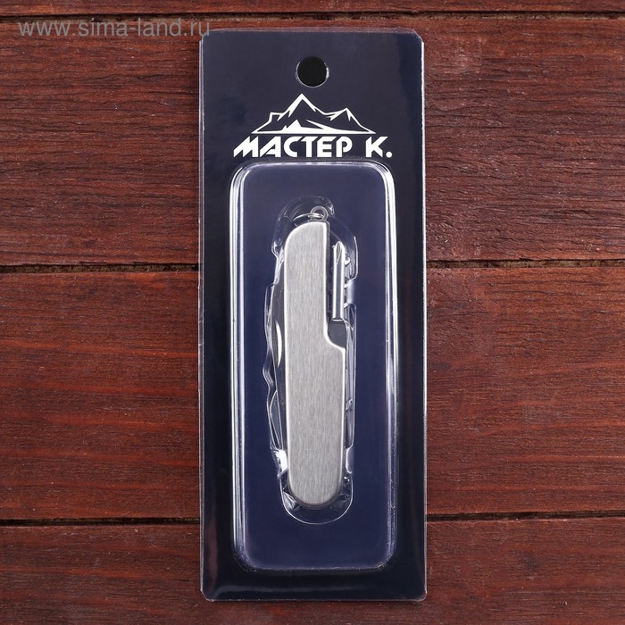 Нож швейцарский под гравировку 6в1