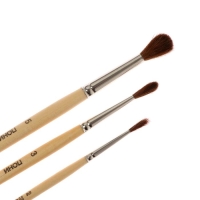 Набор кистей Пони 3 штуки, ЗХК "Цветик", №11, (круглые №: 2,3,5), 391291406 Набор кистей Пони 3 штуки, ЗХК "Цветик", №11, (круглые №: 2,3,5), 391291406