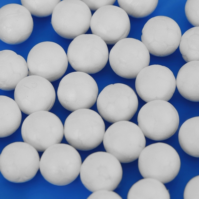 Набор шаров из пенопласта, 1 см, 50 шт