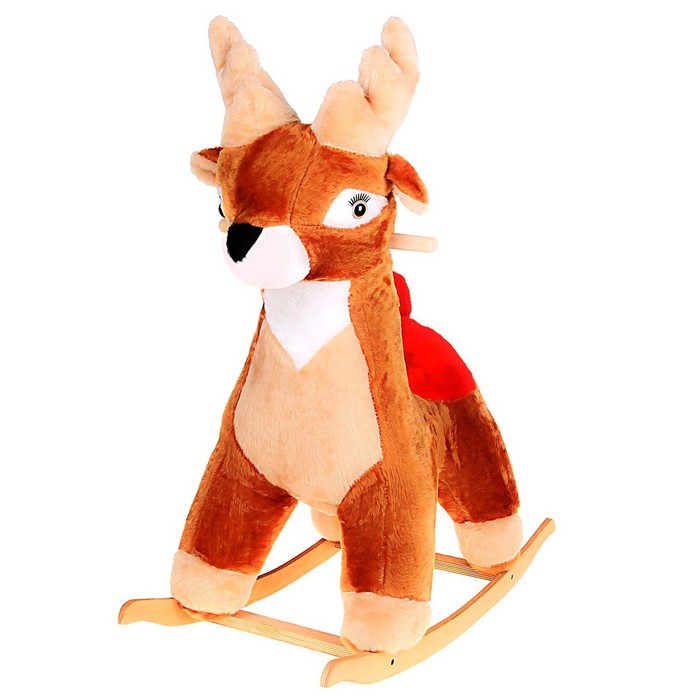 Мягкая качалка &laquo;Олень&raquo;, цвета МИКС