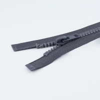 Молния &laquo;Трактор&raquo;, №8, разъёмная, замок автомат, 90 см, цвет тёмно-серый